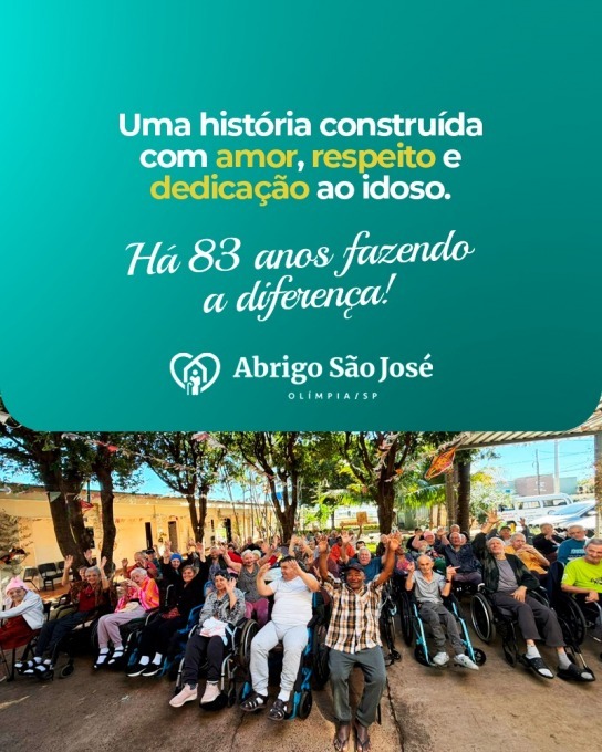 83 anos de uma história construída com dedicação, respeito e amor ao próximo. 