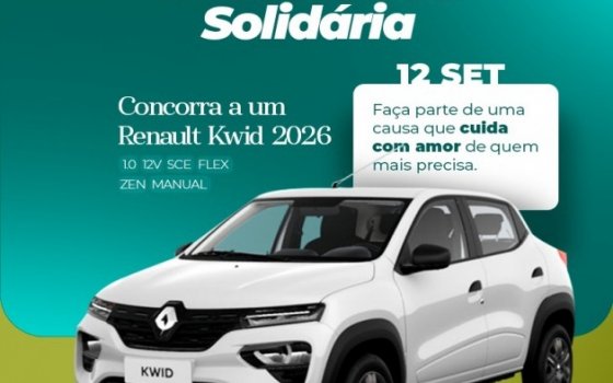Ajude o Abrigo São José e concorra a um Fiat Mobi zero km!